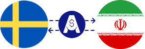 Swedish Krona to Iranian Rial converter