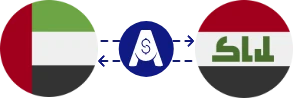 Exchange rate from UAE Dirham to Iraqi Dinar