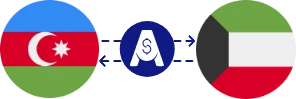 Exchange rate from Azerbaijani Manat to Kuwaiti Dinar