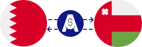 نرخ تبدیل دینار بحرین به ریال عمان