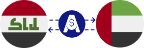 Exchange rate from Iraqi Dinar to UAE Dirham