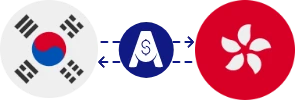 Güney Kore Wonu ile Hong Kong Doları arasındaki döviz kuru