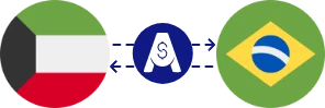 نرخ تبدیل دینار کویت به رئال برزیل