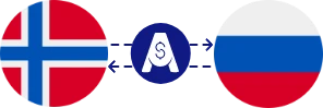 Exchange rate from Norwegian Krone to Russian Ruble