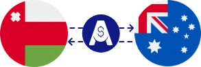 نرخ تبدیل ریال عمان به دلار استرالیا