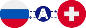 نرخ تبدیل روبل روسیه به فرانک سوئیس