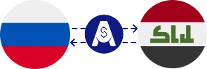 Exchange rate from Russian Ruble to Iraqi Dinar